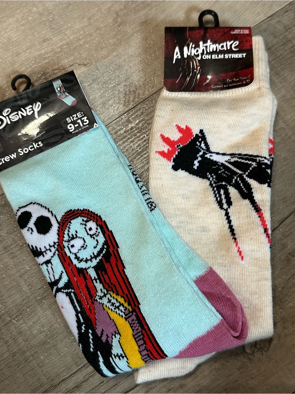 2 pair BRAND NEW novelty socks